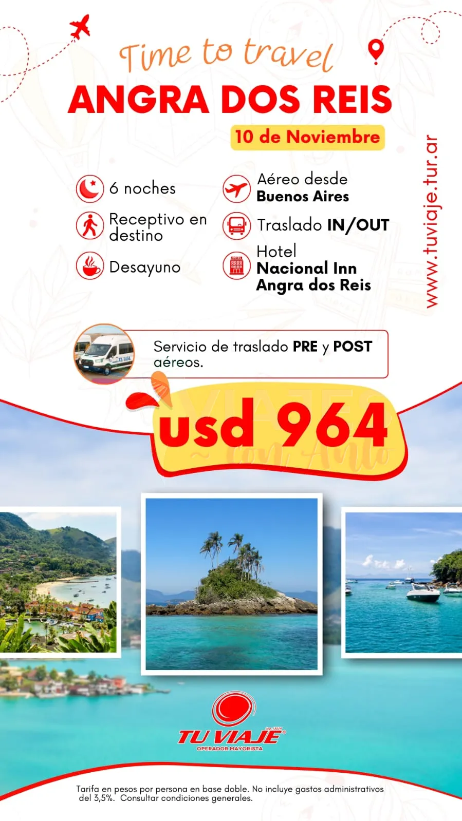 Viaje a Angra dos Reis