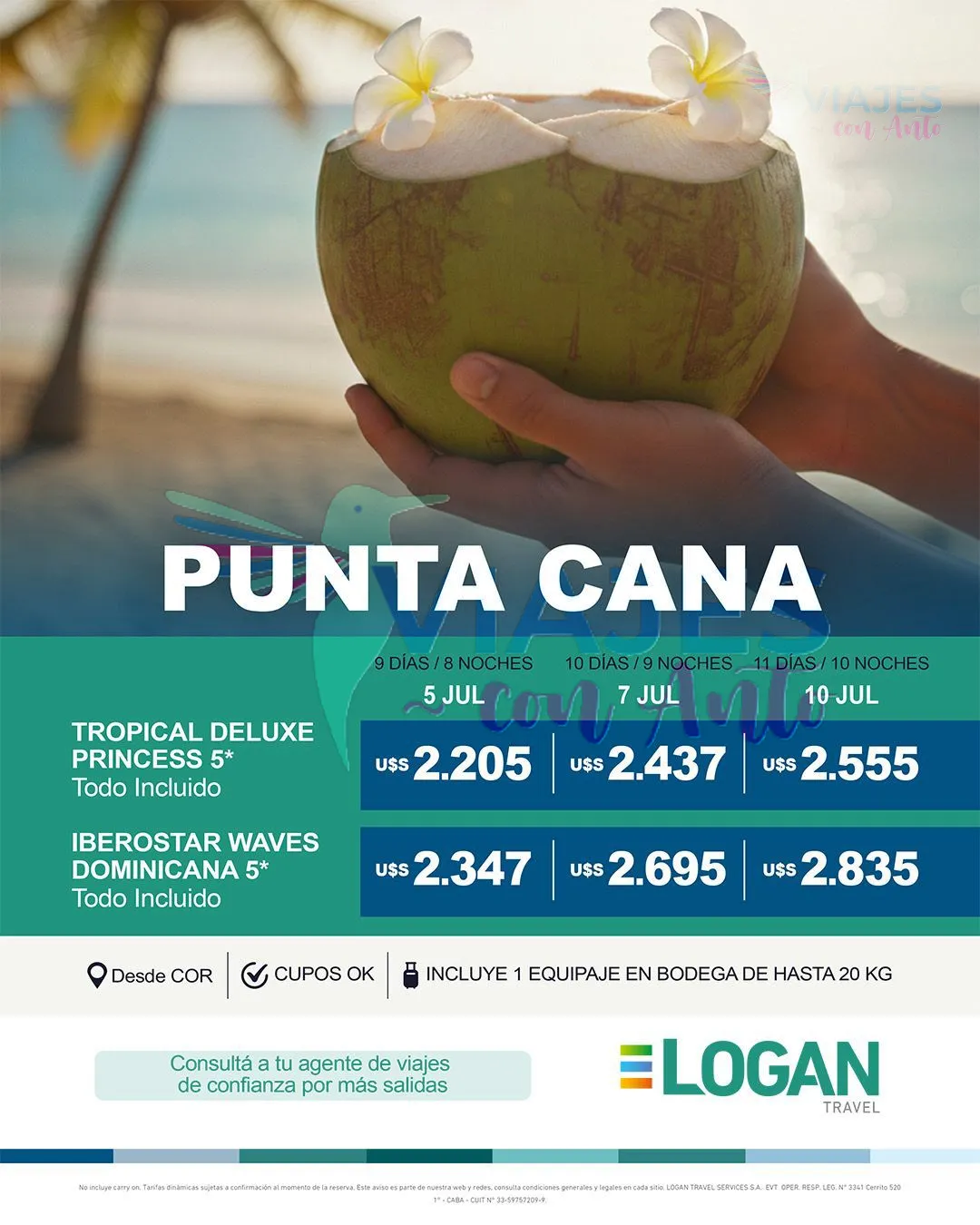 Punta Cana - Tropical Deluxe Princess 5* Todo Incluido