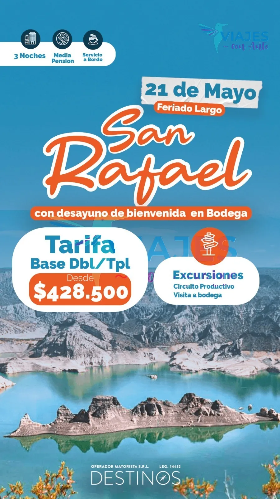 San Rafael - Feriado Largo