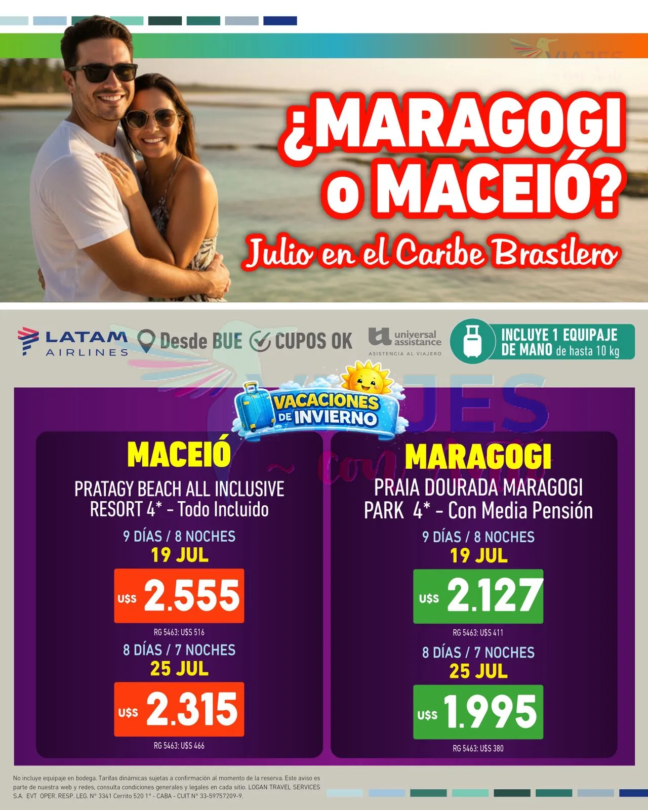 Vacaciones de Invierno en Maceió