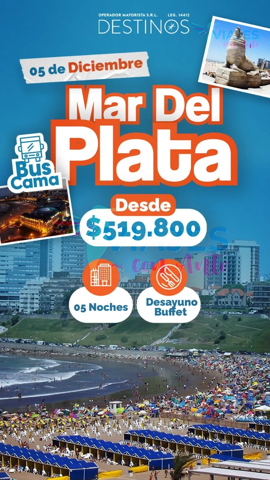 Mar del Plata desde Buenos Aires