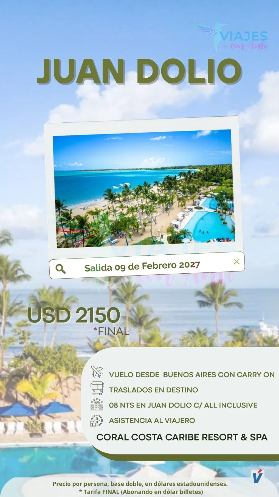 Viaje a la Costa del Caribe en Coral Costa Caribe Resort & Spa
