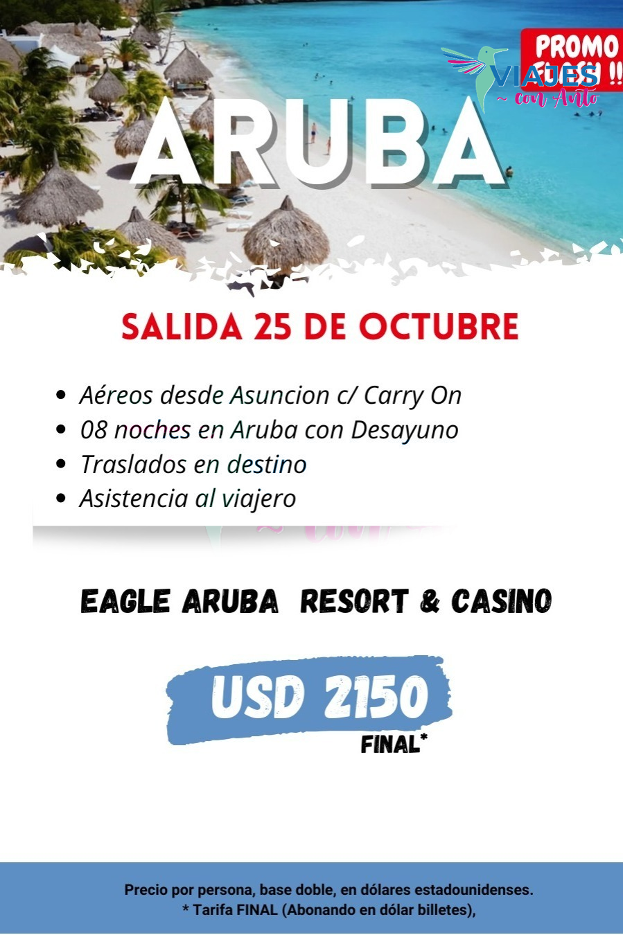 Viaje a Aruba